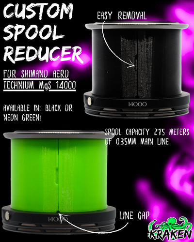 Shimano custom spool reducer - spool,