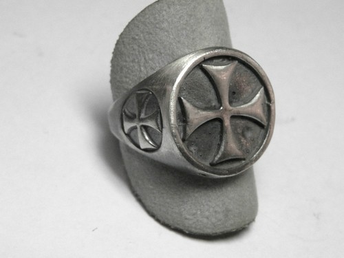 Templar ring brushed 925 - brushed,