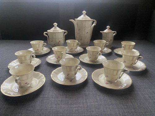 Bernardaud old coffee set - bernardaud, 14