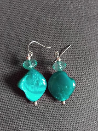 Turquoise blue green drop - blue/green,