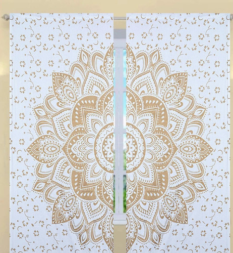 Indian mandala curtain - indian,