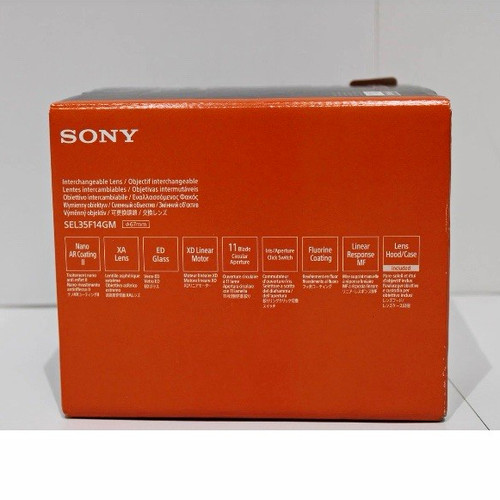 Sony master 35mm - g,
