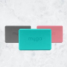 Myga Eco - Foam Yoga Blocks For Stability, Support, Balance, Lightweight