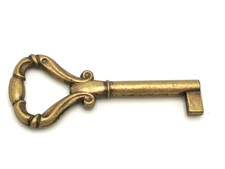 Ornate Key 70 mm Long Antique