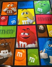 M&M’s Blanket Fleece 60” X 48” M&M World