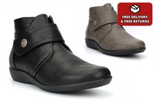 Womens Wide Fit Boots Ladies