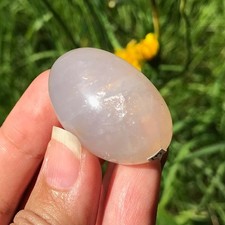 Blue Rose Quartz Shiva Lingam