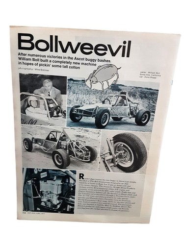1971 bollweevil ascot buggy - bollweevil,