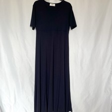 Wallis size 16 navy blue midi/maxi dress