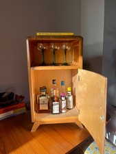 1960s Mid-Century Teak Drinks