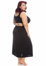 Plus Size Waist Slip Petticoat Undergarment Underskirt Half-Slip XXL Extra Large