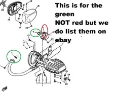 2x Exhaust Copper Gaskets For