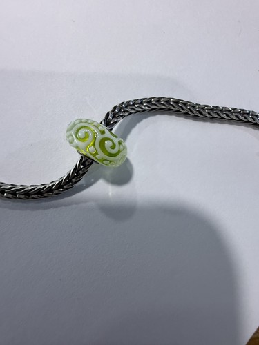 Genuine trollbeads lime swirl - trollbeads,