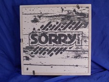 SORRY Board Game WOODEN BOX