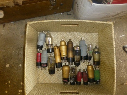 Vintage radio valves - vintage,