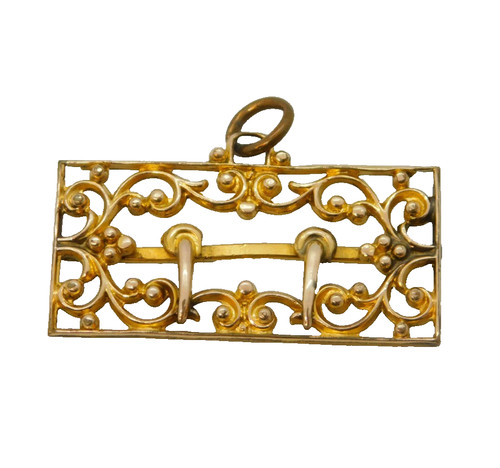 Victorian 9ct gold - gold, fronted