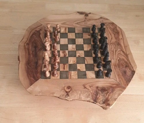 Vintage natural olive wood - vintage,
