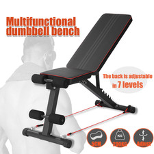 Adjustable Foldable Weight Bench Comprehensive Strength Training Body Workouts