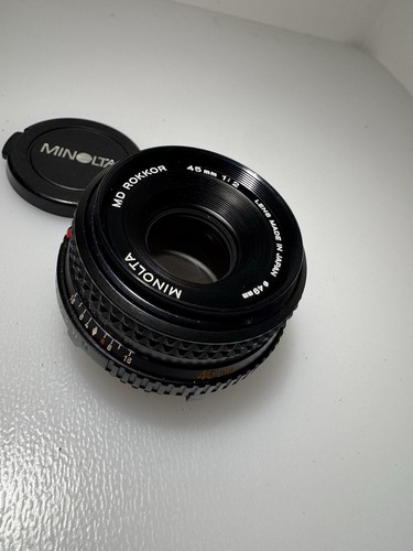 Minolta 45mm manual - minolta, f2