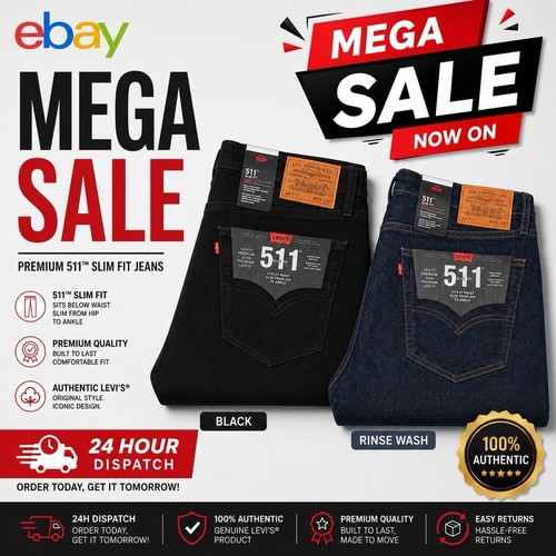 Levi 511 slim fit jeans - slim,