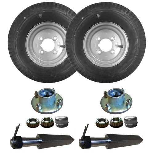 Trailer kit 400 wheels - 400-8",