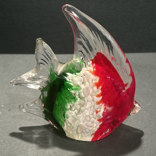 Vintage art glass red - vintage,