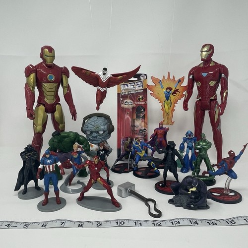 Lot marvel figures cake - marvel,