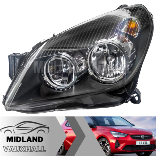 Passenger headlight vauxhall - passenger,