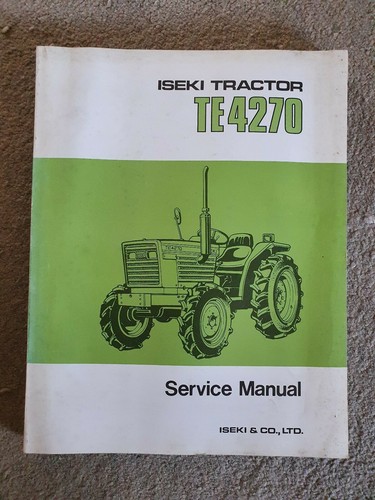 Iseki te4270 tractor - iseki,