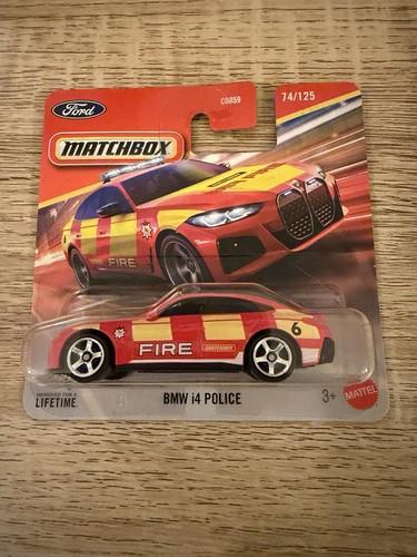 Matchbox bmw police - bmw,