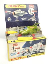 vintage Dinky toys 351 SHADO UFO Interceptor Near Mint/Boxed Gerry Anderson NMIB