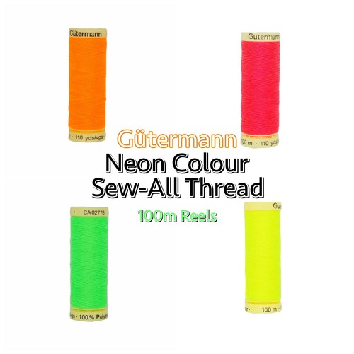 Neon gütermann thread - -, 100m