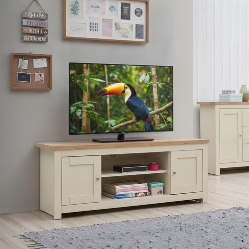 Lisbon unit cream oak - tv,