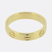 Cartier Small LOVE Ring Size J
