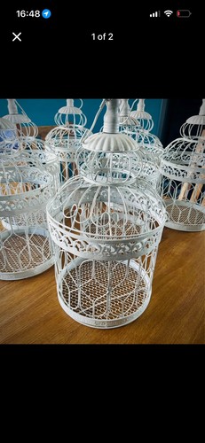 Rustic wedding centrepiece - x8,