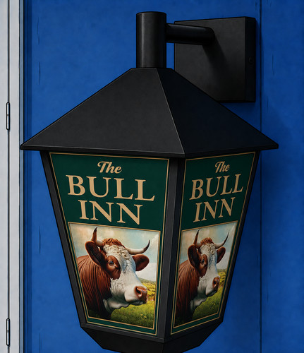 The bull inn large - the,