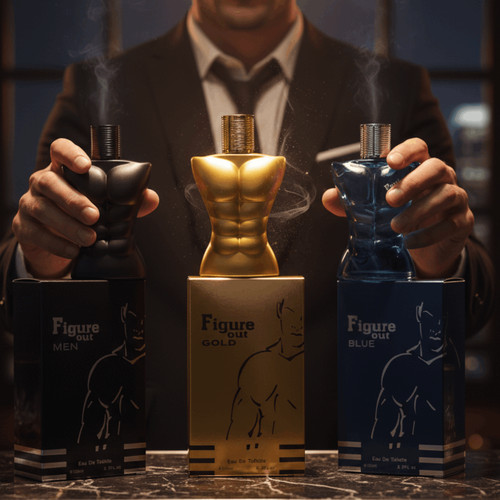 Figure out gold black - figure,