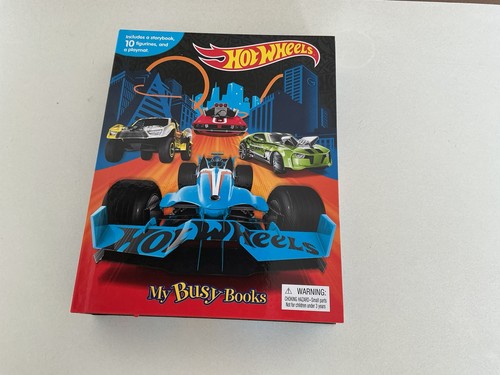 Hot wheels busy book - wheels, 10
