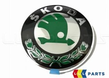 NEW GENUINE SKODA FABIA OCTAVIA RAPID FRONT REAR LID LOGO BADGE EMBLEM