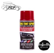 E-TECH RED Lens Tint Spray
