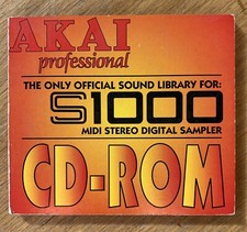 Akai official S1000 CD ROM