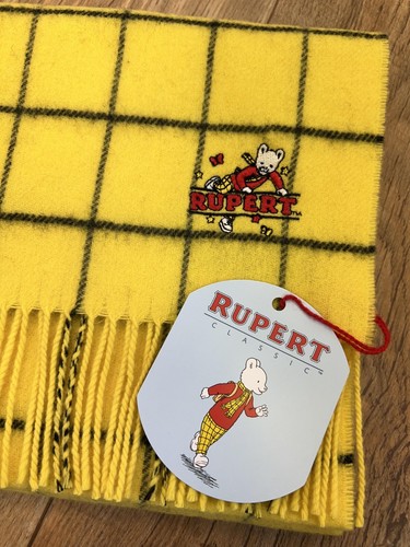 Rupert bear lambswool - bear,