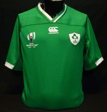 Ireland Rugby Shirt 2019 World Cup Canterbury Jersey Size M
