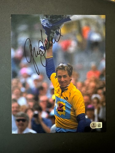 Greg lemond rare autographed - lemond,