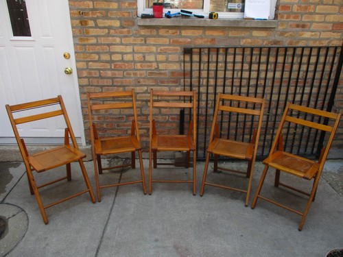 Vintage wood folding - wood,