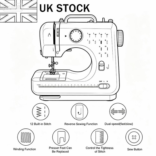 Mini sewing machine for - machine,