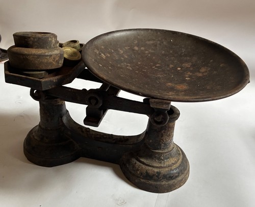 Antique weighing scales good - antique,