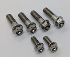 Aprilia RSV Mille Titanium drilled brake caliper bolt kit Tuono Ti full set
