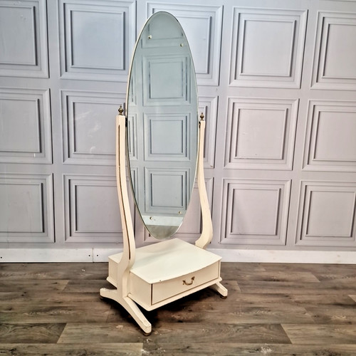 Vintage cheval mirror stand - stand,