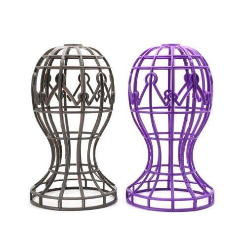 Wig head stand foldable - head, for
